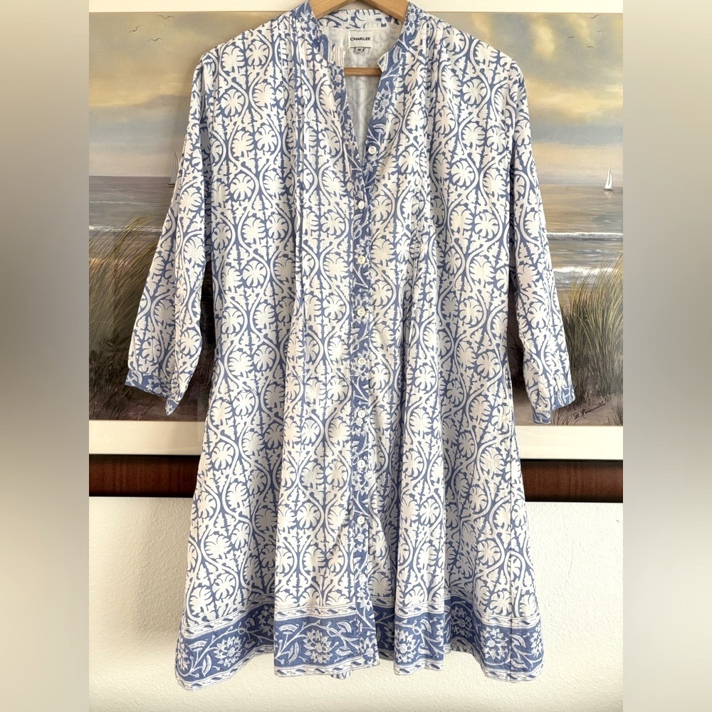Charlee by Charleston Shoe Company Lyla Dress- Shirtdress